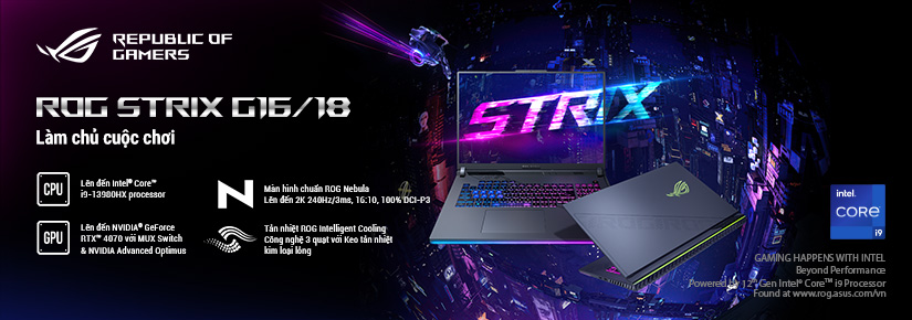 Asus rog strix G16/18