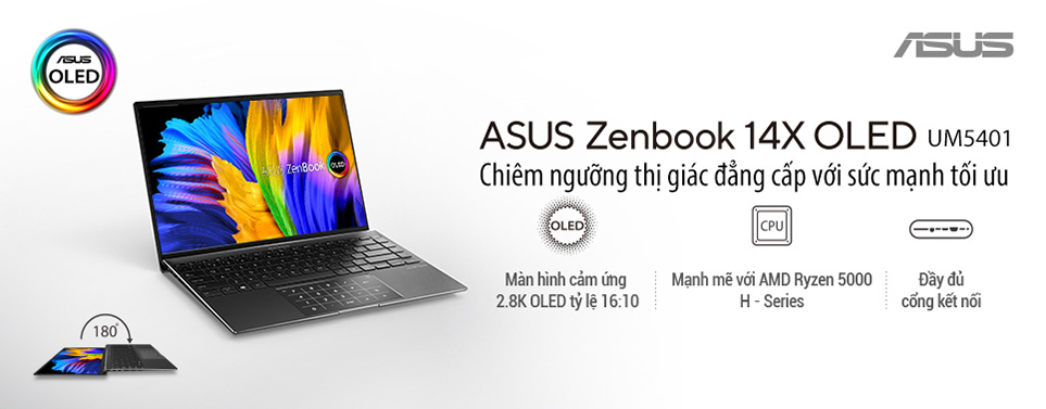 Laptop Asus Zenbook UM5401
