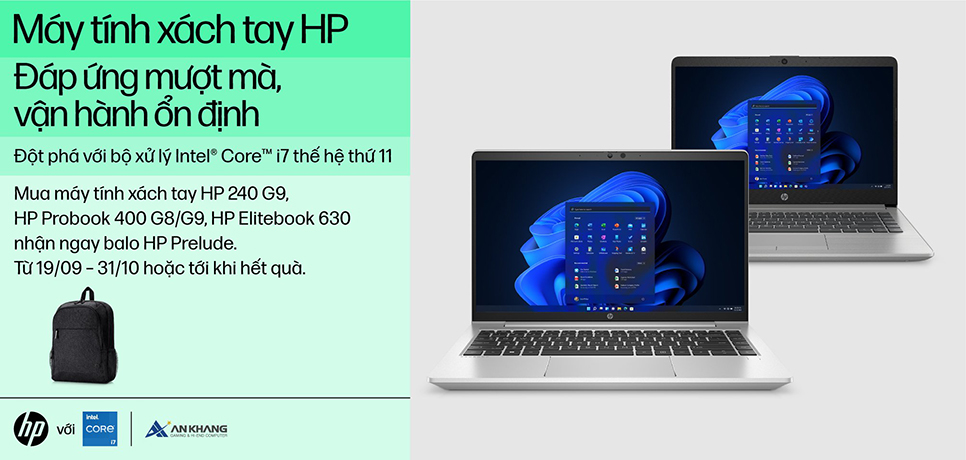 Mua máy tính laptop HP tặng Balo HP Prelude t