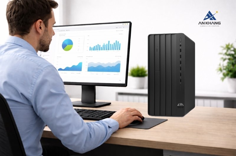 M&aacute;y t&iacute;nh để b&agrave;n HP Pro Tower 280 G9 B91M4AT trang bị bảo mật đa lớp vững chắc, hệ thống quản l&yacute; dễ d&agrave;ng