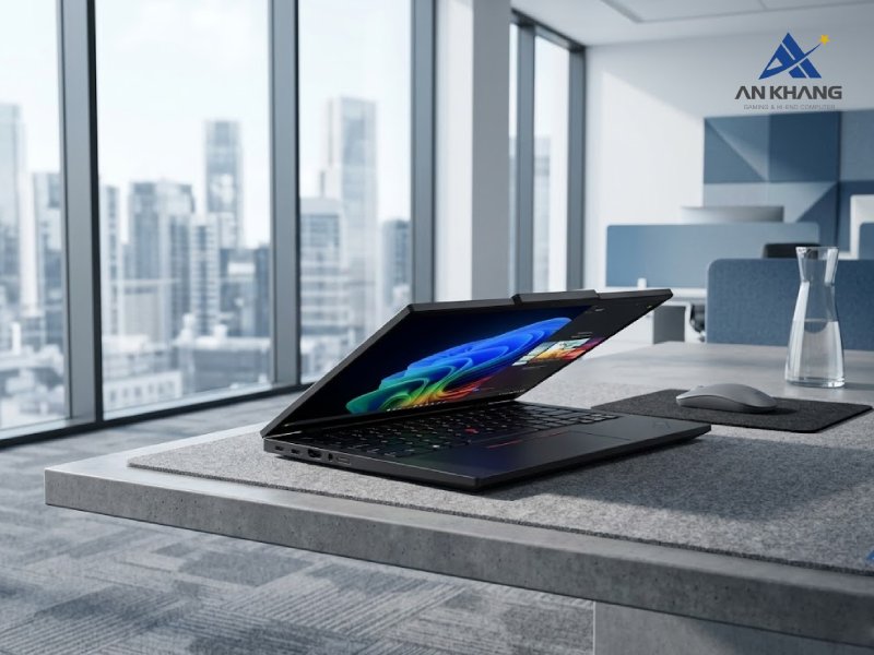 Lenovo ThinkPad T14s Gen 6 21QX00LDVA là chiếc laptop mang thiết kế bền bỉ, tối ưu cho công việc di động