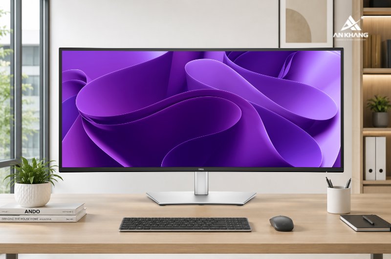 M&agrave;n h&igrave;nh Dell Pro Plus P3425WE l&agrave; m&agrave;n h&igrave;nh UltraWide si&ecirc;u rộng cho người d&ugrave;ng chuy&ecirc;n nghiệp