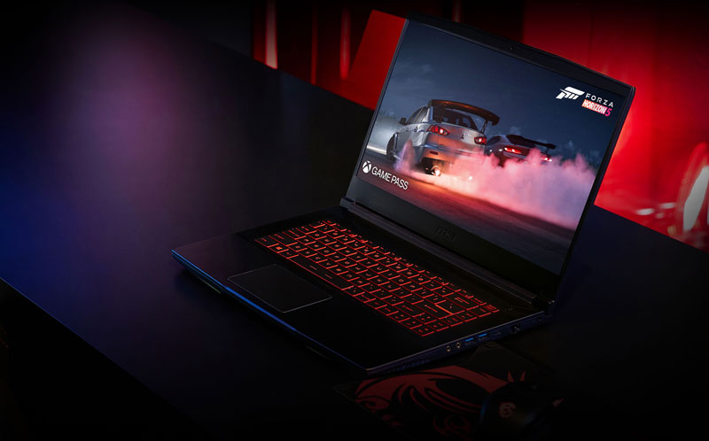 Laptop Gaming MSI GF63 Thin 12UC 803VN có thời lượng pin vừa đủ để học tập, làm việc