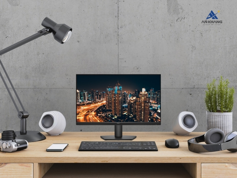 Màn hình Dell SE2425HM thiết kế nhỏ gọn, tiết kiệm không gian