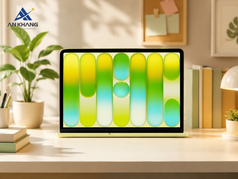 Macbook Neo 13 inch Chip A18 Pro Citrus (MHFD4SA/A) sử dụng hệ điều hành macOS thân thiện và an toàn