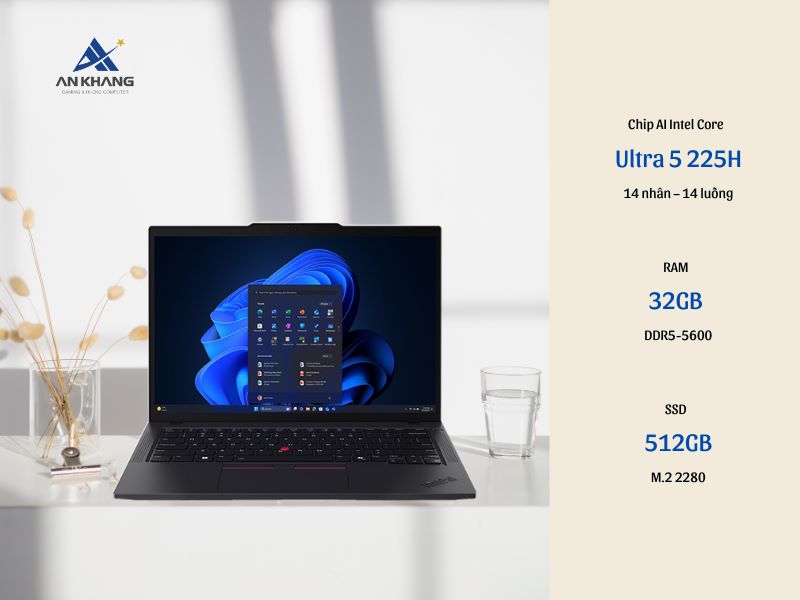 Laptop Lenovo ThinkPad T14 Gen 6 21QC0002VA sở hữu hiệu năng mạnh mẽ