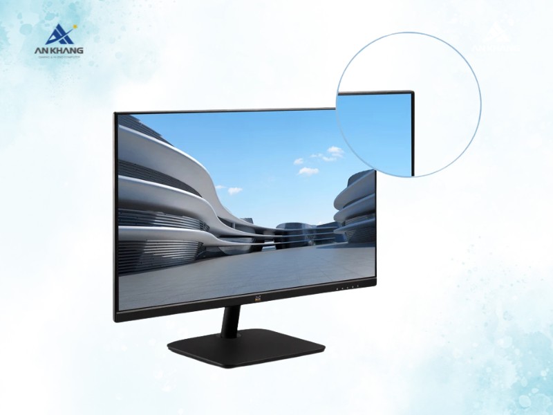 Màn hình ViewSonic VA2432-H-2 với thiết kế viền mỏng 3 cạnh hiện đại