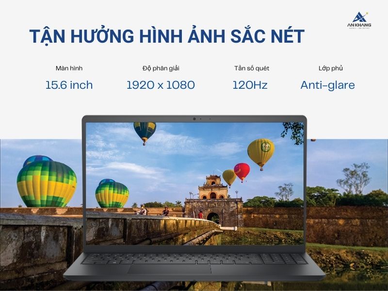 Máy tính Dell Inspiron 15 3530 N5I7301W1-BL cho trải nghiệm hình ảnh sắc nét