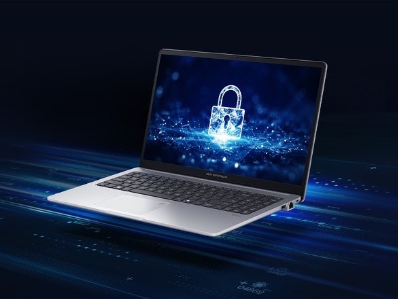 Laptop ASUS ExpertBook P1 P1503CVA-i508-50W bảo mật đa lớp vững chắc