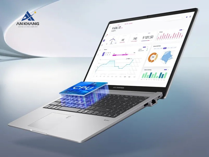 Laptop ASUS ExpertBook P1 P1503CVA-i508-50W hiệu năng ổn định, đa nhiệm tốt