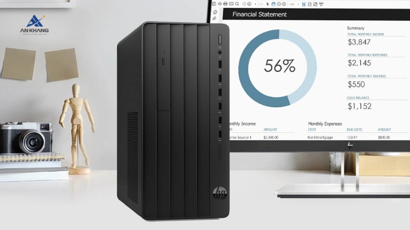 Máy tính để bàn HP Pro Tower 280 G9 AM3P2AT là desktop doanh nghiệp ổn định, bền bỉ