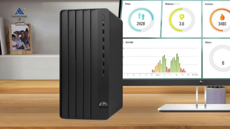 Máy tính để bàn HP Pro Tower 280 G9 AM3P2AT thiết kế gọn gàng, dễ lắp đặt