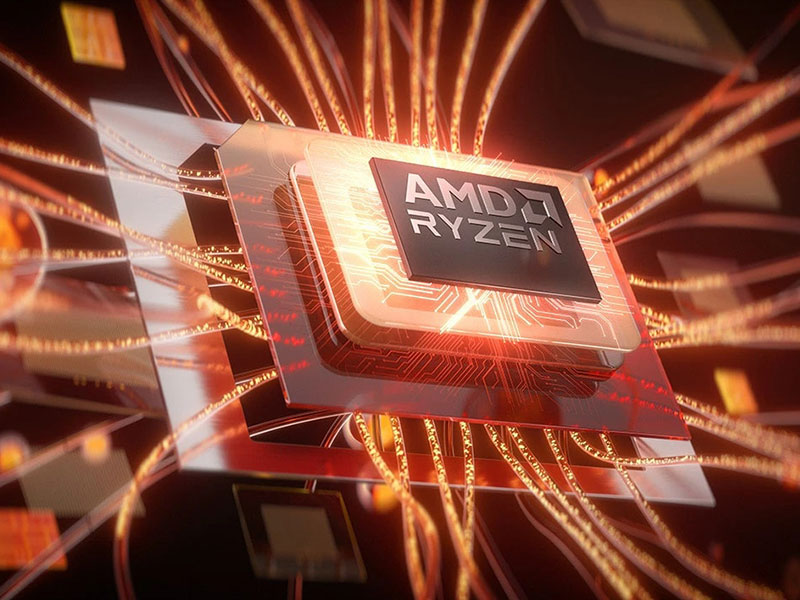 Hiệu năng AI thông minh và mạnh mẽ của Lenovo IdeaPad Slim 5 14AKP10 83HX001JVN đến từ CPU AMD Ryzen AI