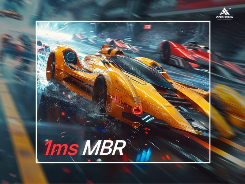 Màn hình LCD LG 24U411A-B.ATVQ trang bị phản hồi 1ms MBR cực mượt