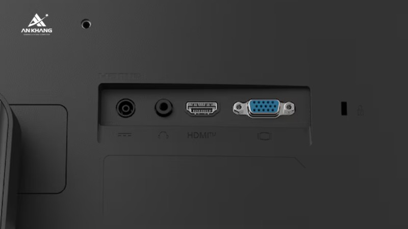 Màn hình LCD LG 24U411A-B.ATVQ kết nối cơ bản cho nhu cầu phổ thông