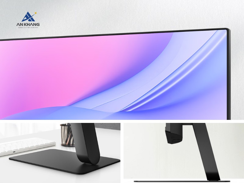 Màn hình LCD LG 24U411A-B.ATVQ với thiết kế viền mỏng 4 cạnh ấn tượng