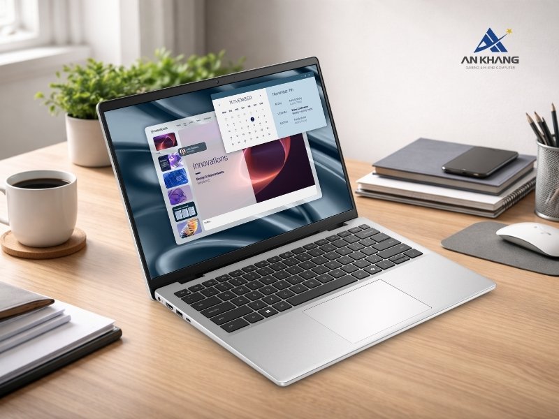 Laptop Dell Pro 14 Essential PV14250 PV14250-120U-16512U sạc nhanh 80% pin chỉ trong 60 ph&uacute;t