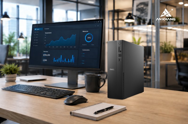 M&aacute;y t&iacute;nh để b&agrave;n Dell Slim ECS1250 71092471 vận h&agrave;nh mượt m&agrave; mọi t&aacute;c vụ từ học tập, l&agrave;m việc đến giải tr&iacute;
