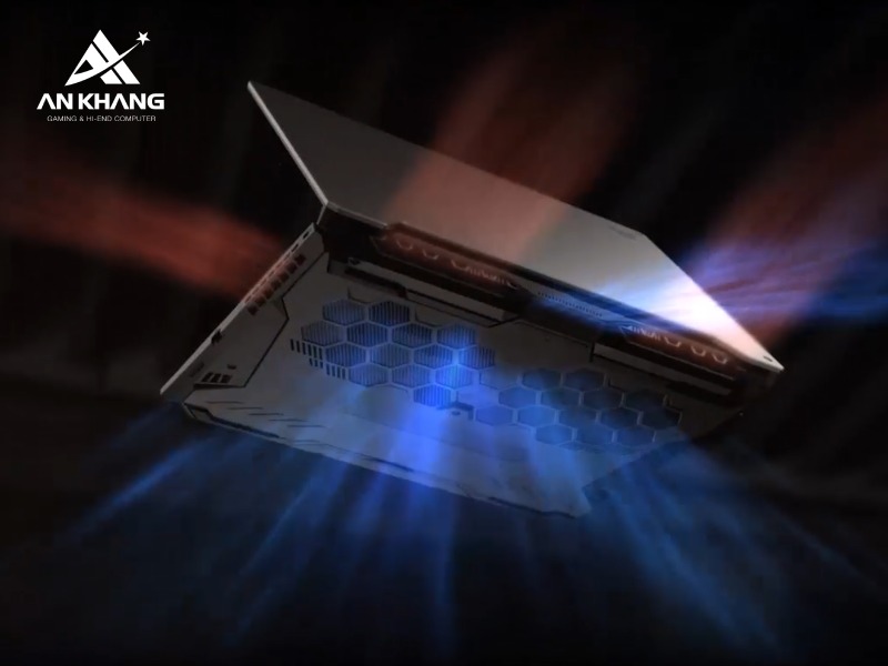 Laptop ASUS TUF Gaming A15 FA506NCG-HN390W vận hành ổn định với hệ thống làm mát tối ưu