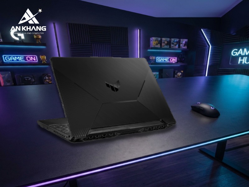 Thiết kế mạnh mẽ đậm chất gaming trên ASUS TUF Gaming A15 FA506NCG-HN390W
