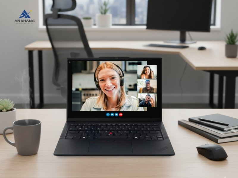 Laptop Lenovo ThinkPad E14 Gen 7 21SX002RVA tối ưu giao tiếp trực tuyến