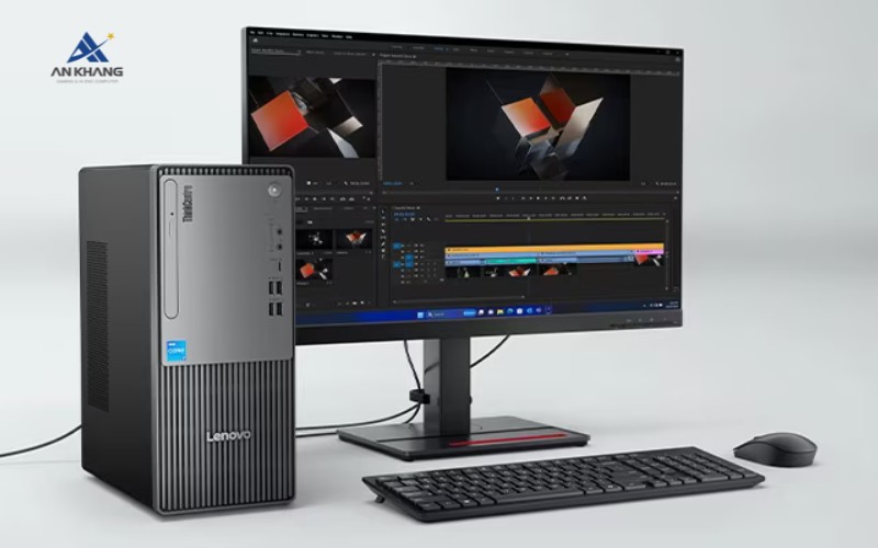 M&aacute;y t&iacute;nh để b&agrave;n Lenovo ThinkCentre neo 50t Gen 5 12UB0004VA vận h&agrave;nh m&aacute;t mẻ, độ ồn thấp