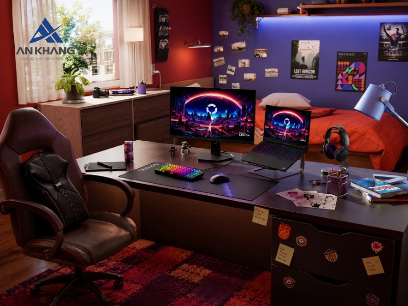 Lenovo Legion 5 15AHP11 được trang bị b&agrave;n ph&iacute;m Legion TrueStrike ch&iacute;nh x&aacute;c