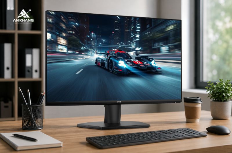 Màn hình Dell SE2726H với tần số quét 144Hz, phản hồi 1ms cho chuyển động hình ảnh mượt mà