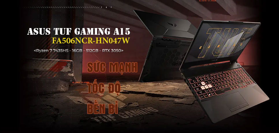 Laptop Asus TUF Gaming A15 FA506NCR-HN047W