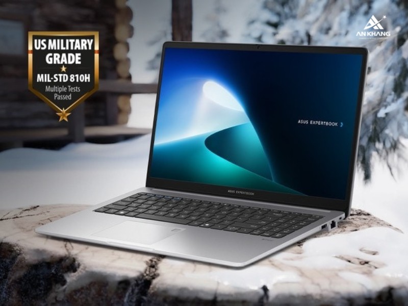 Laptop ASUS ExpertBook P1 P1503CVA-i516-63WS sở hữu thiết kế thanh lịch, gọn nhẹ