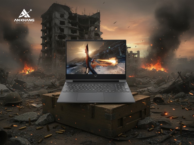 Laptop HP Victus 15-fa2731TX B85LNPA hiển thị sắc nét, mượt mà