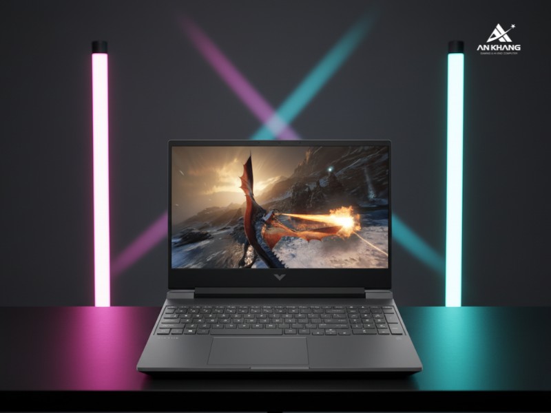 Laptop HP Victus 15-fa2731TX B85LNPA là laptop gaming đa năng, giá tốt