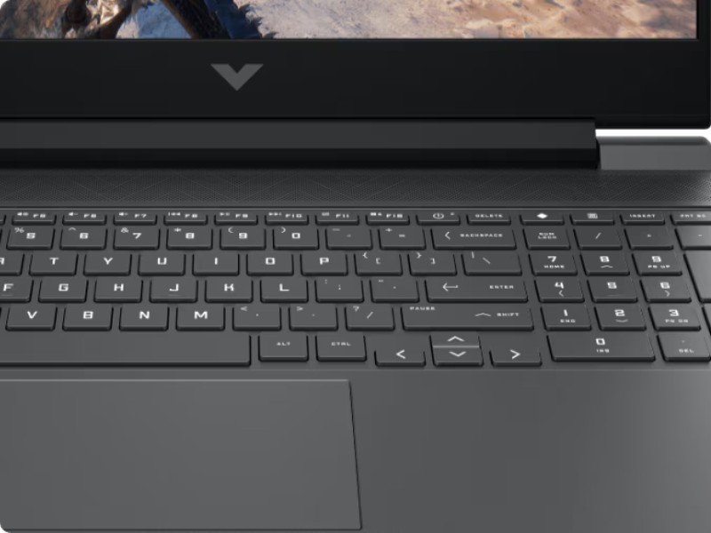 Laptop HP Victus 15-fa2731TX B85LNPA thiết kế tinh gọn, tối giản