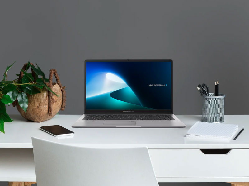 Laptop ASUS ExpertBook P1 P1503CVA-i516-50W mang hiệu năng văn phòng ổn định, được tăng cường sức mạnh AI