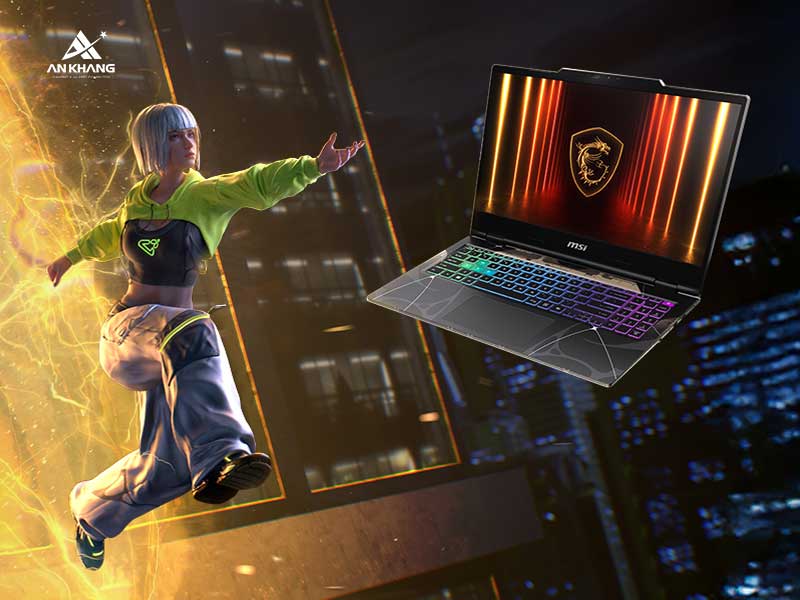 Laptop gaming MSI Cyborg 15 B13WFKG-658VN thế hệ mới mạnh mẽ, đầy phong c&aacute;ch