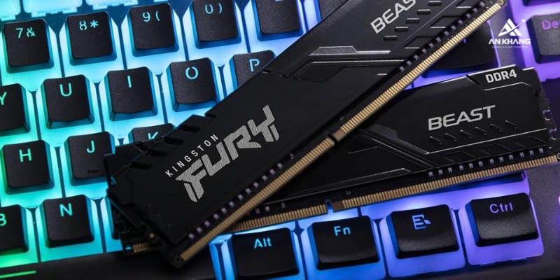 RAM PC Kingston Fury 16GB KF432C16BB/16 với tốc độ cao, độ trễ thấp