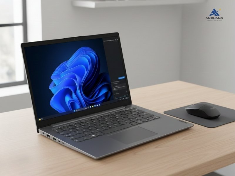 Laptop Lenovo V14 G5 IRL 83HD005FVA thiết kế mỏng nhẹ ấn tượng