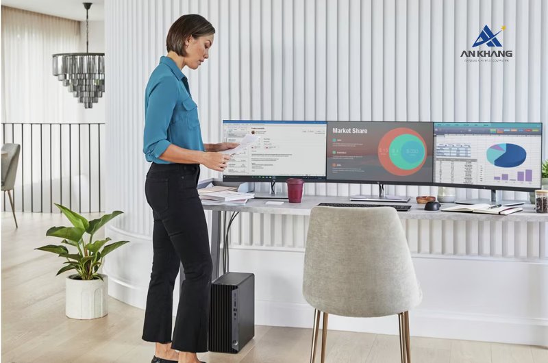 M&aacute;y t&iacute;nh để b&agrave;n HP Pro Tower 400 G9 9E823PT sở hữu kết nối đa dạng, hiển thị đa m&agrave;n h&igrave;nh ấn tượng