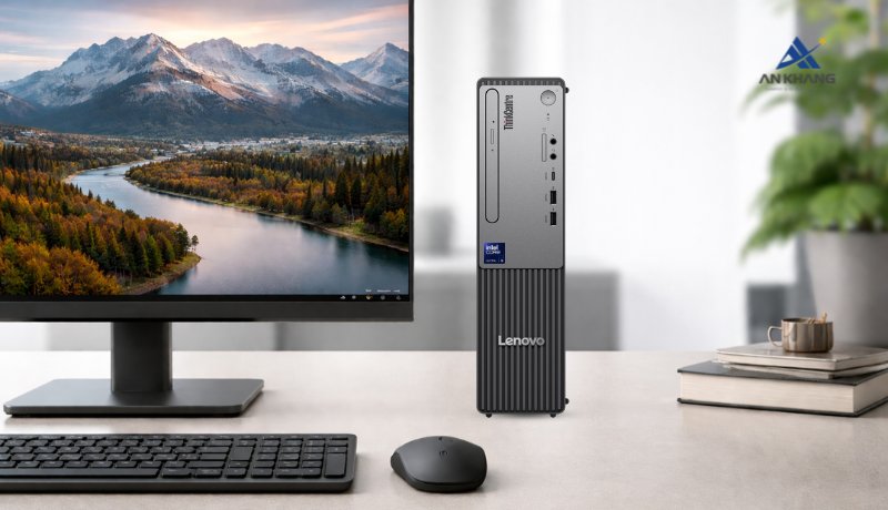 Máy tính để bàn Lenovo ThinkCentre neo 50s Gen 6 13DM003MVA là chiếc AI PC thông minh, mạnh mẽ và hiệu quả