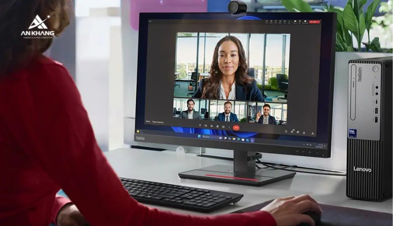 Máy tính để bàn Lenovo ThinkCentre neo 50s Gen 6 13DM003MVA tích hợp AI sâu trong từng tác vụ