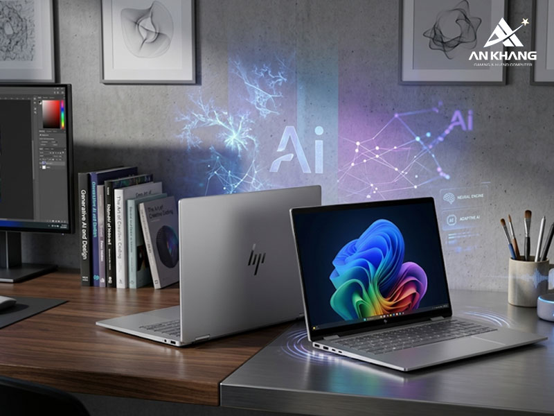 Bắt kịp tương lai với sức mạnh của trí tuệ nhân tạo của HP OmniBook X Flip 14-fk0082AU