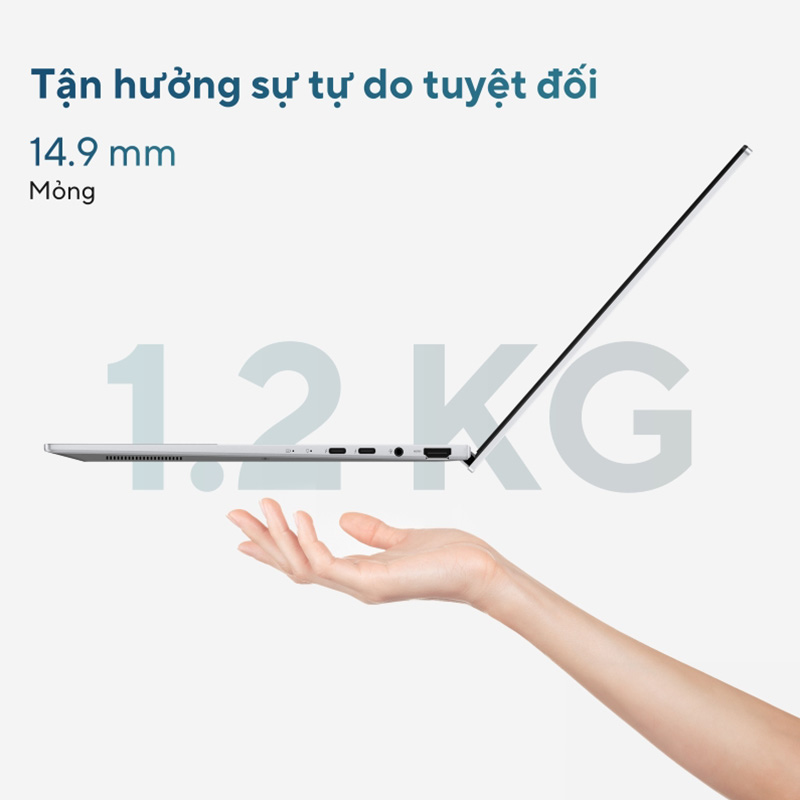 Tận hưởng sự tự do tuyệt đối trên ASUS Zenbook 14 OLED UX3405MA-PP475W