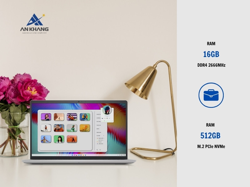 Laptop Dell Inspiron 15 3530 N3530-i5U165W11SLU-BL đa nhiệm mượt mà, phản hồi nhanh chóng