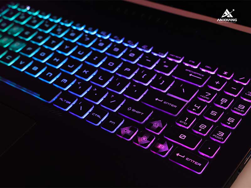 MSI Katana 15 B13VEK-2415VN với đèn nền RGB 4 vùng đẹp mắt