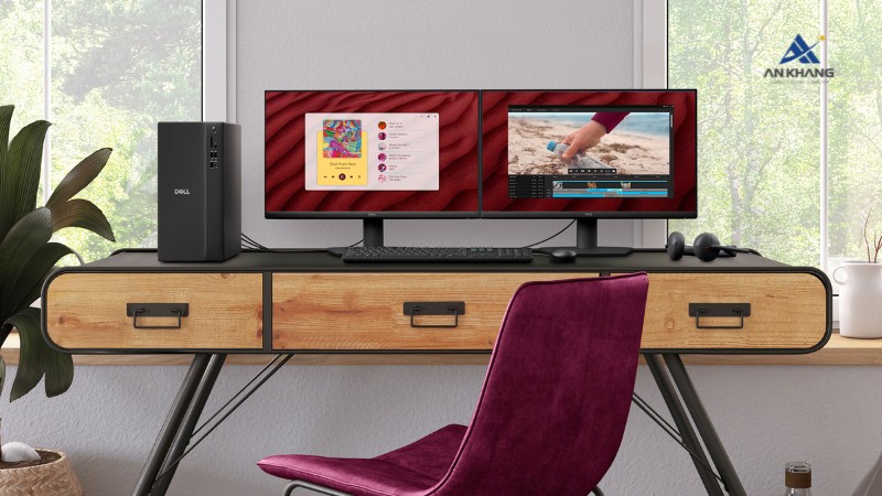 Dell Tower ECT1250 TFPC81 với thiết kế Tower gọn gàng, dễ lắp đặt