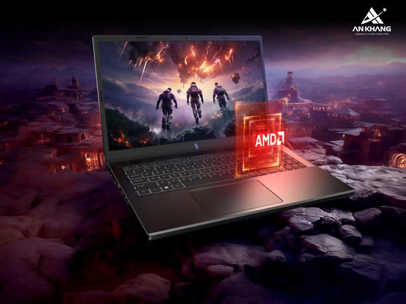 Laptop Acer Gaming Nitro V 15 ProPanel ANV15-41-R7CR NH.QPESV.003 cân tốt mọi tựa game và các phần mềm sáng tạo