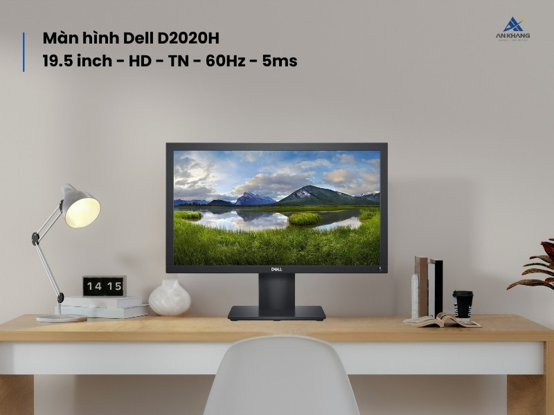 Màn hình Dell D2020H 19.5 inch HD TN 60Hz 5ms - Màn hình văn phòng giá rẻ, chất lượng