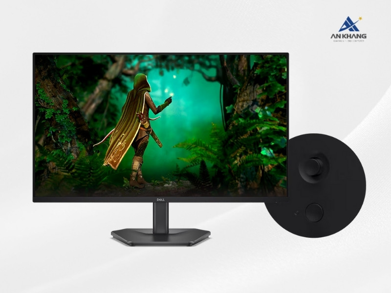 M&agrave;n h&igrave;nh Dell 27 SE2725HG trang bị joystick điều khiển OSD tiện dụng