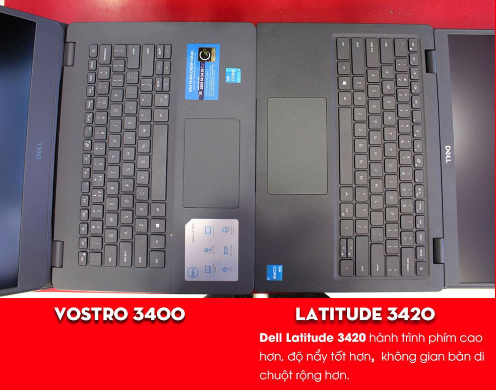 Bàn phím Dell Latitude 3420 nhạy, touchpad rộng rãi, hỗ trợ tốt cho nhập liệu, nâng cao hiệu quả công việc, học tập.