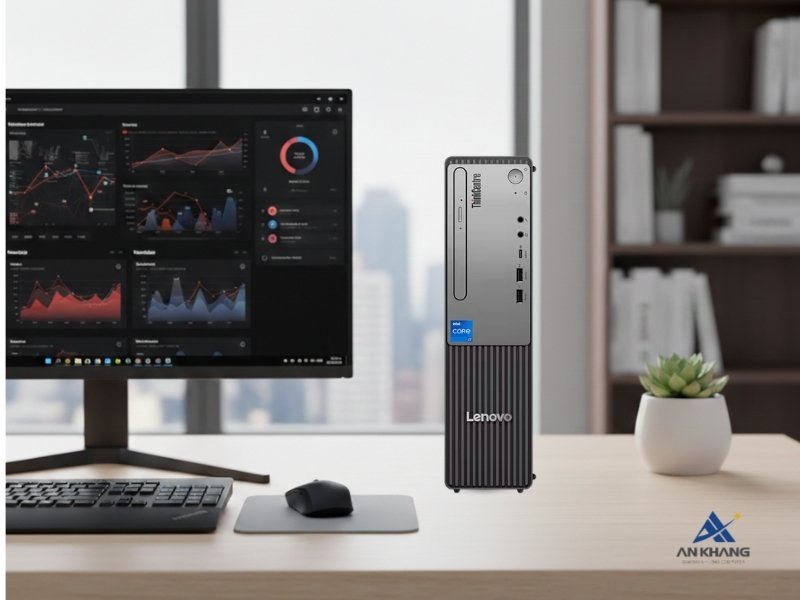 Máy tính để bàn Lenovo ThinkCentre neo 30s Gen 5 13DG0001VA mạnh mẽ, ổn định trong dài hạn
